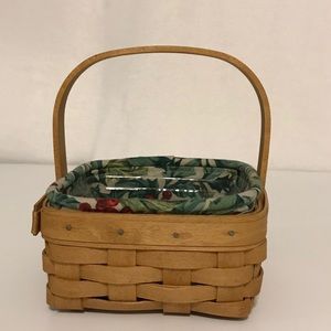 IOB-Longaberger tarragon basket combo - priced to sell!